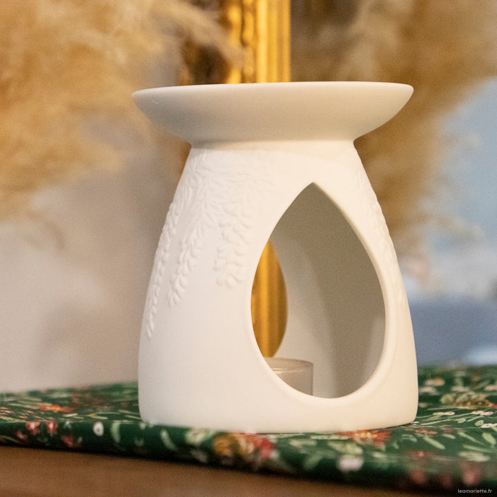 Brûle-Parfum Porcelaine Douceur