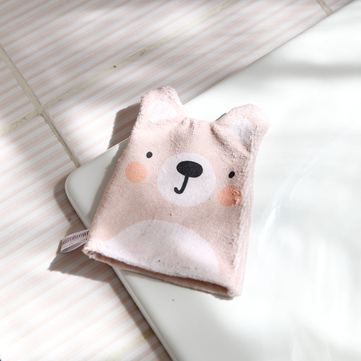Gants de bain animaux